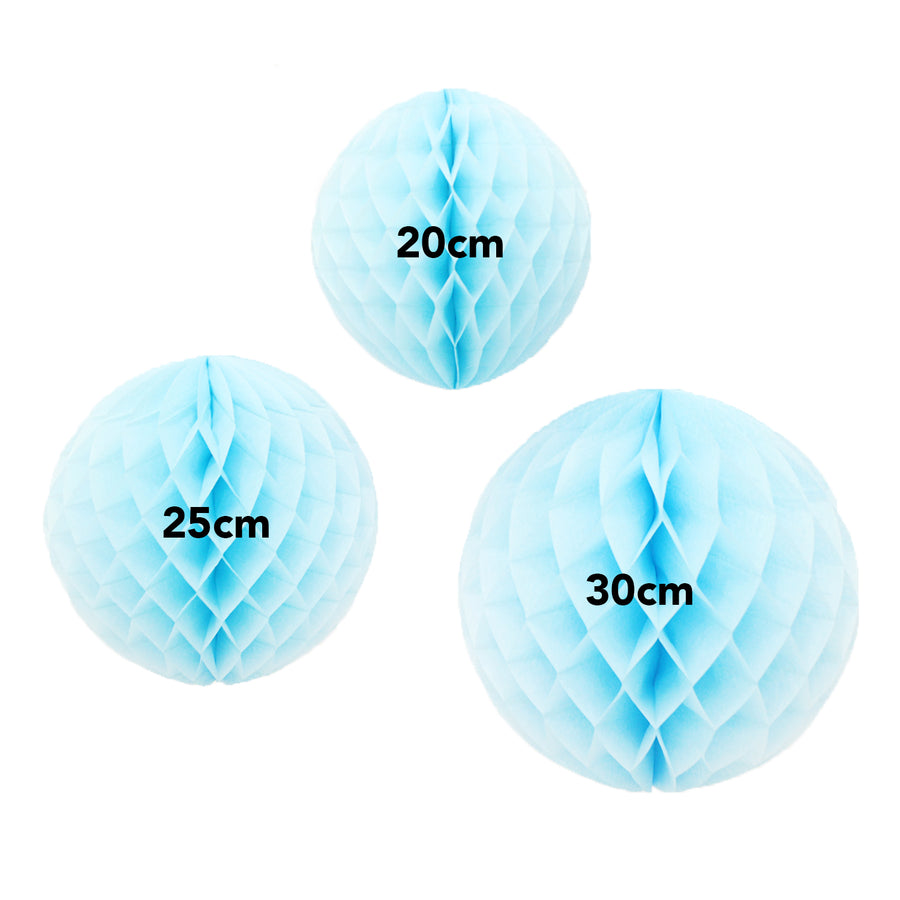 Light Blue Honeycomb Ball