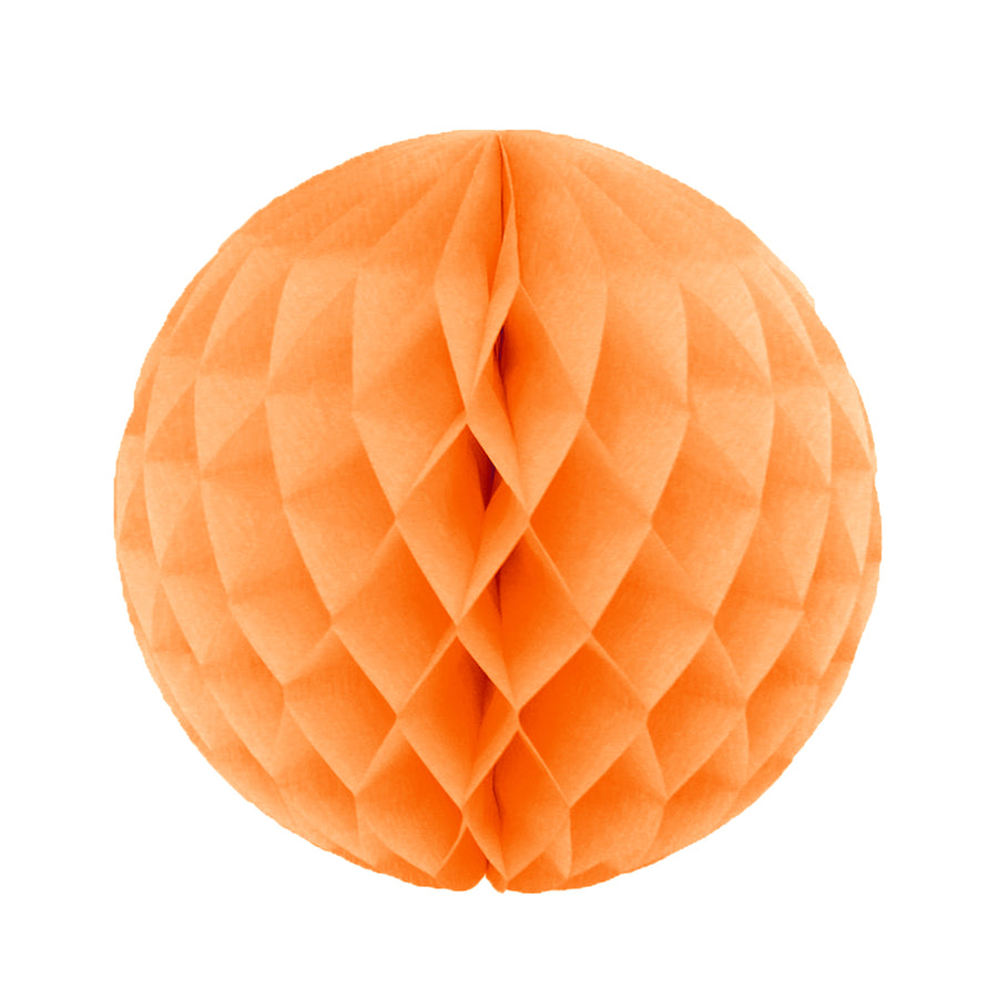 Orange Honeycomb Ball