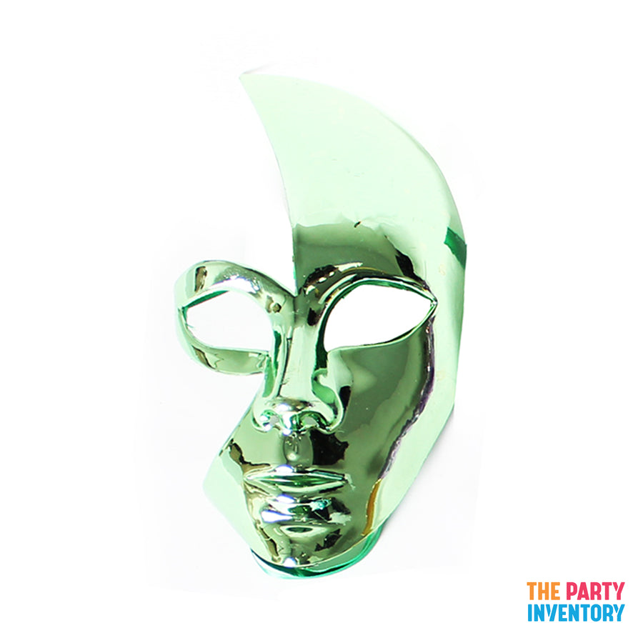 Half Face Metallic Mask