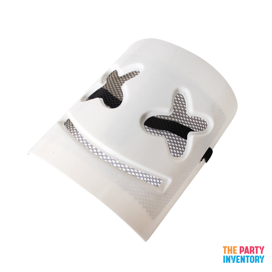 White Marshmallow Plastic Mask