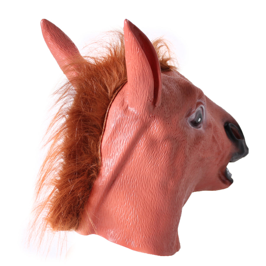 Horse Head Latex Mask