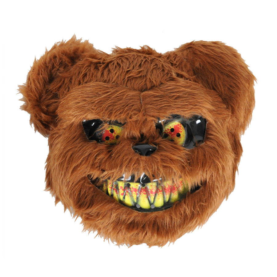 Scary Brown Bear Fluffy Animal Mask