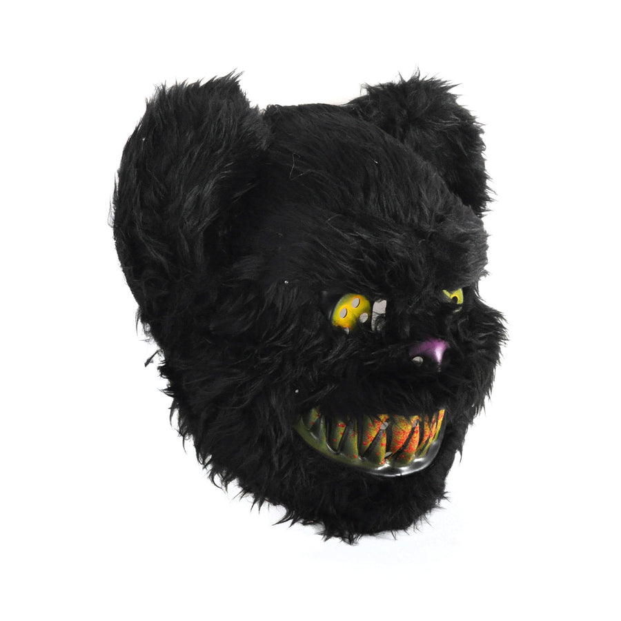 Black Bear Fluffy Animal Mask