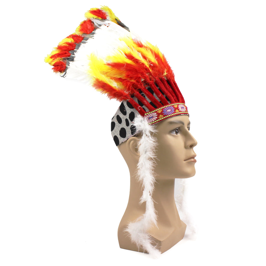 Native American Feathered Headpiece