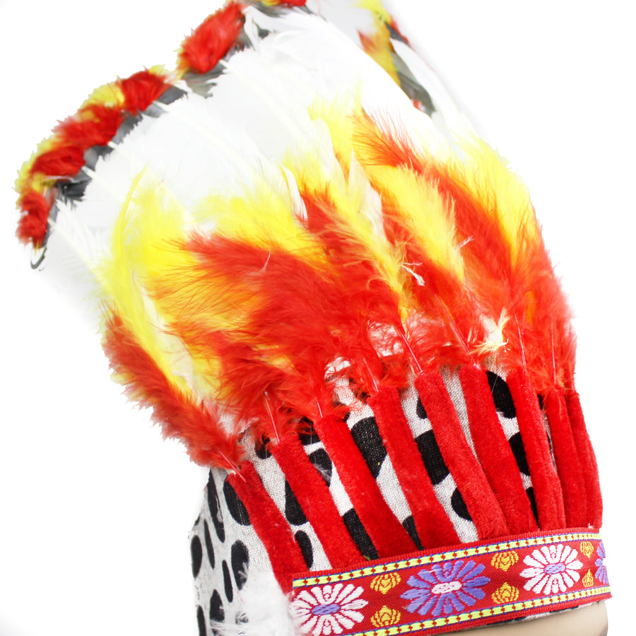 Native American Feathered Headpiece