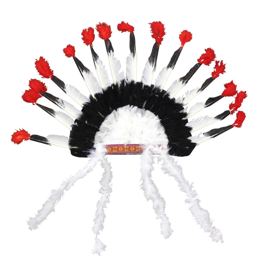 Native American Feathered Headband