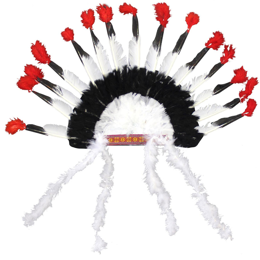 Native American Feathered Headband