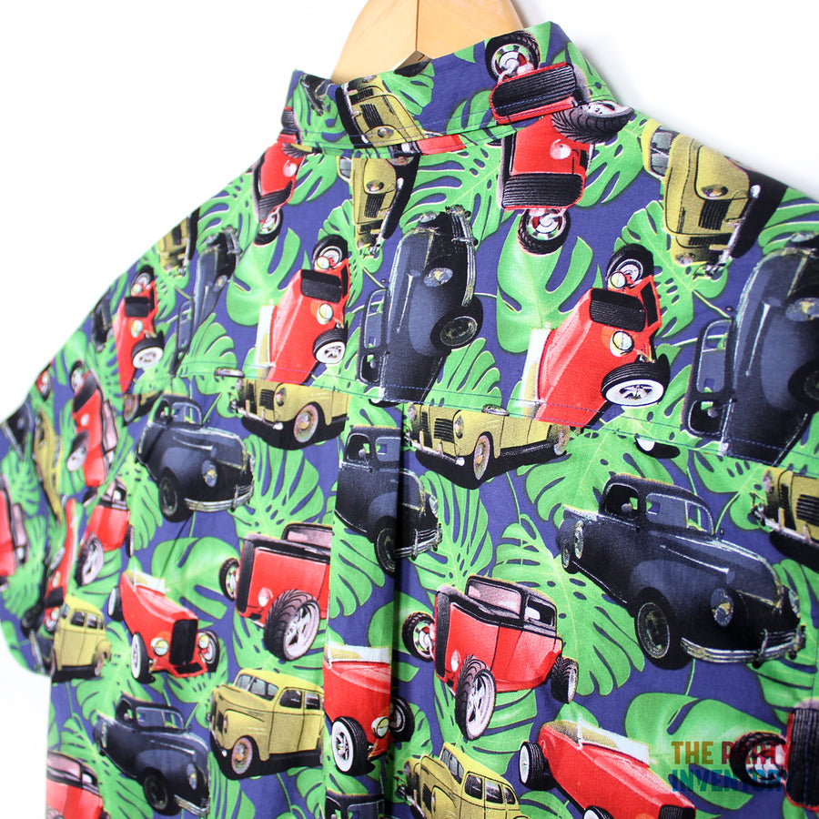 Adult Hawaiian Shirt (Vintage Palms)