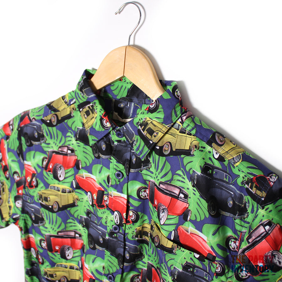 Adult Hawaiian Shirt (Vintage Palms)