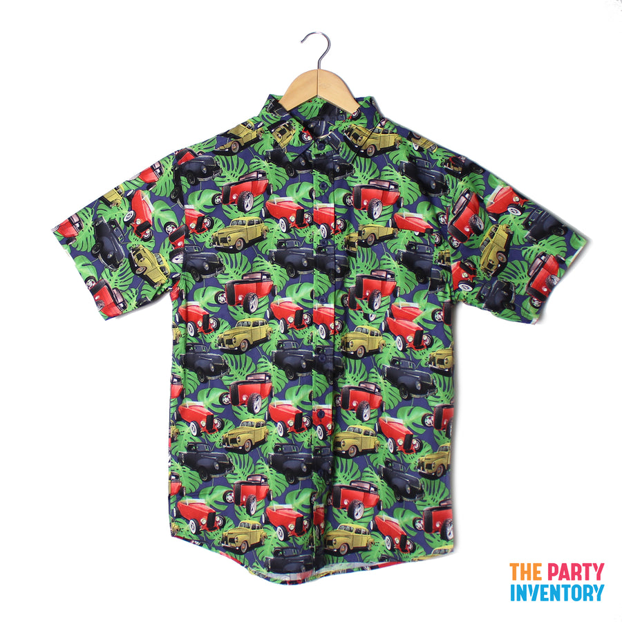 Adult Hawaiian Shirt (Vintage Palms)