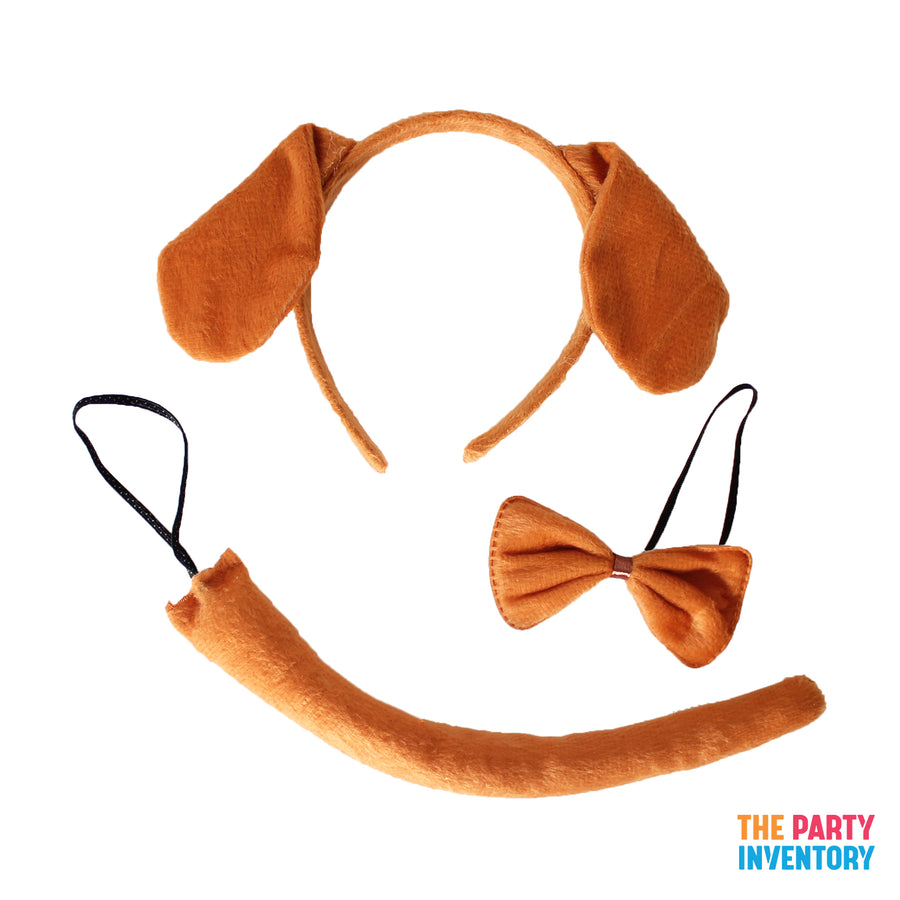 Brown Dog Costume Kit (3 Piece Set)