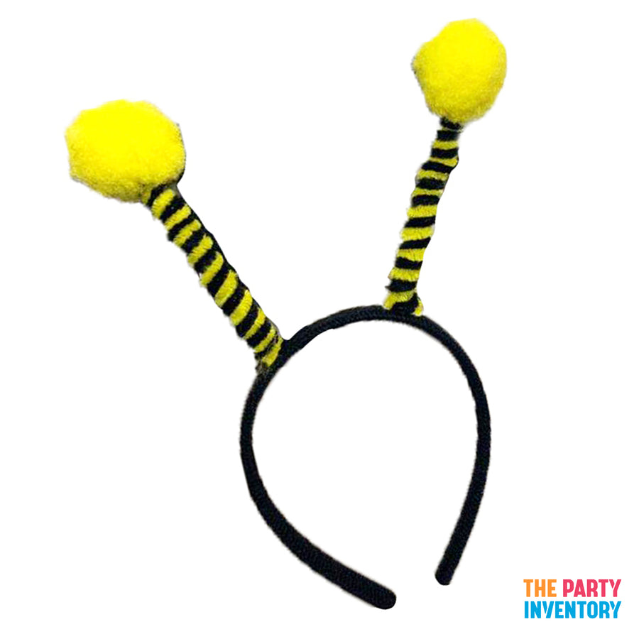 Bumble Bee Antenna Headband (Stripe)