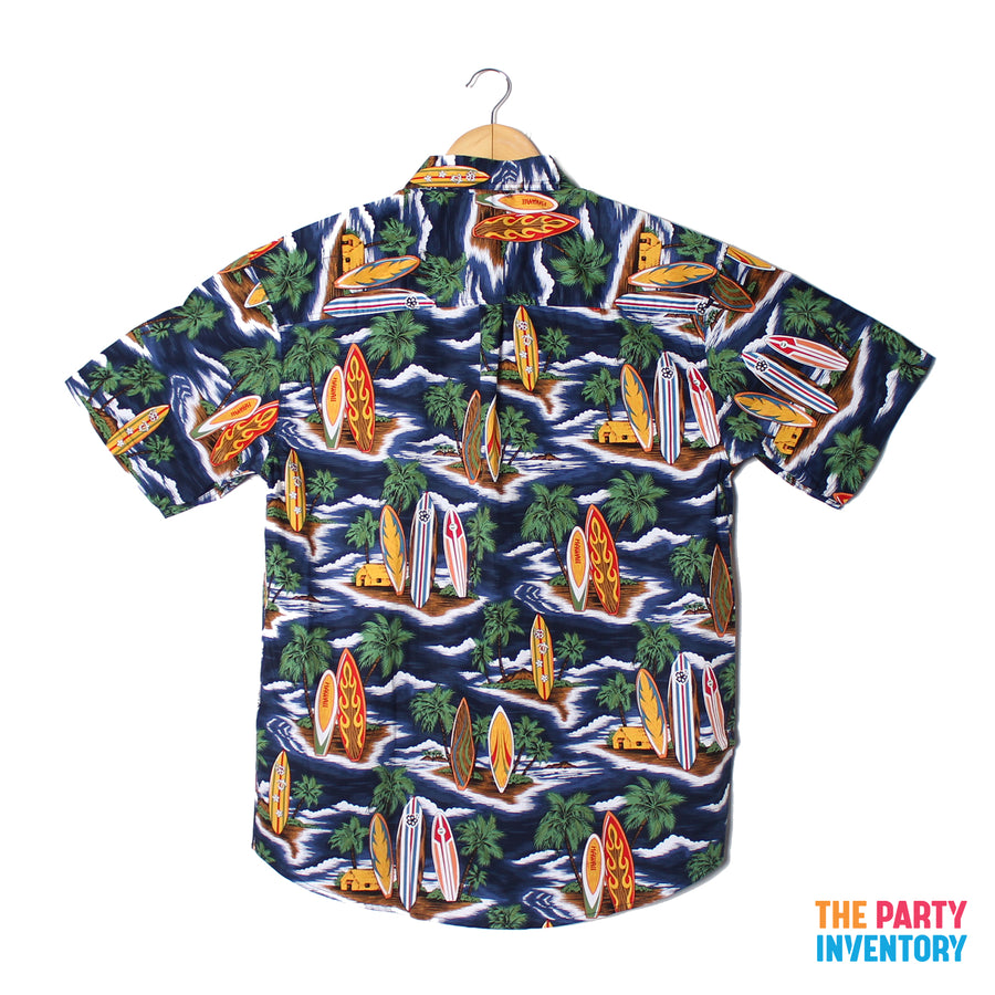 Adult Hawaiian Shirt (Surf Boards)