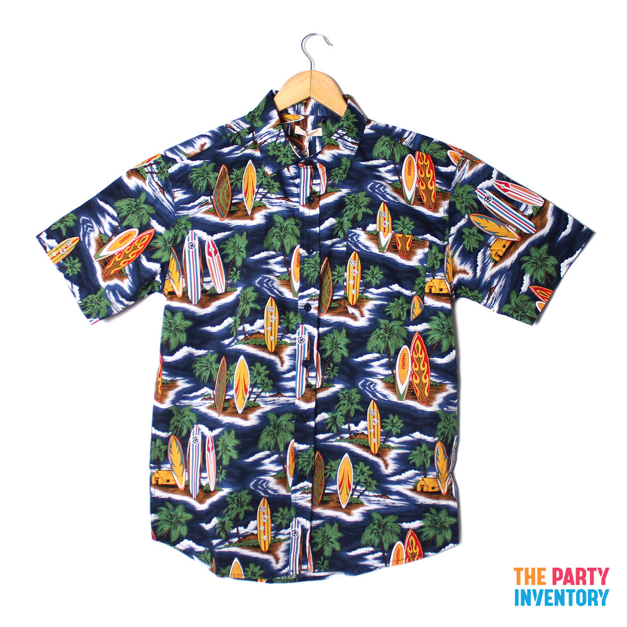 Adult Hawaiian Shirt (Surf Boards)