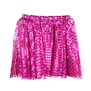 Hot Pink Sparkly Skirt