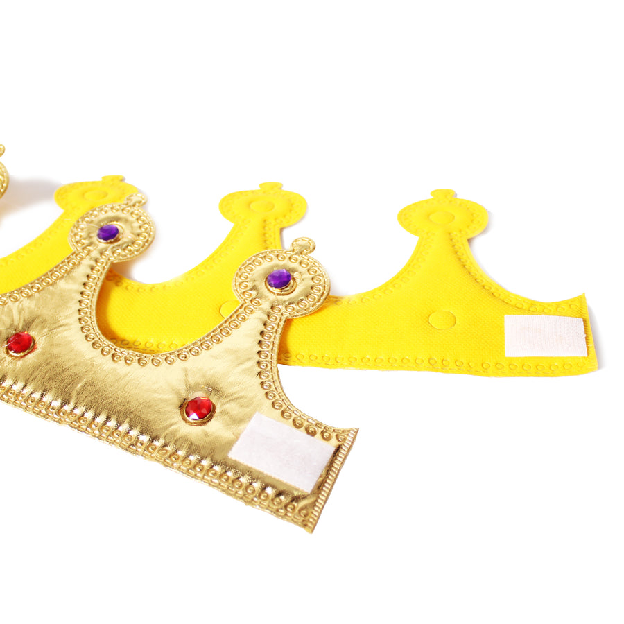 Gold Fabric Royal Crown