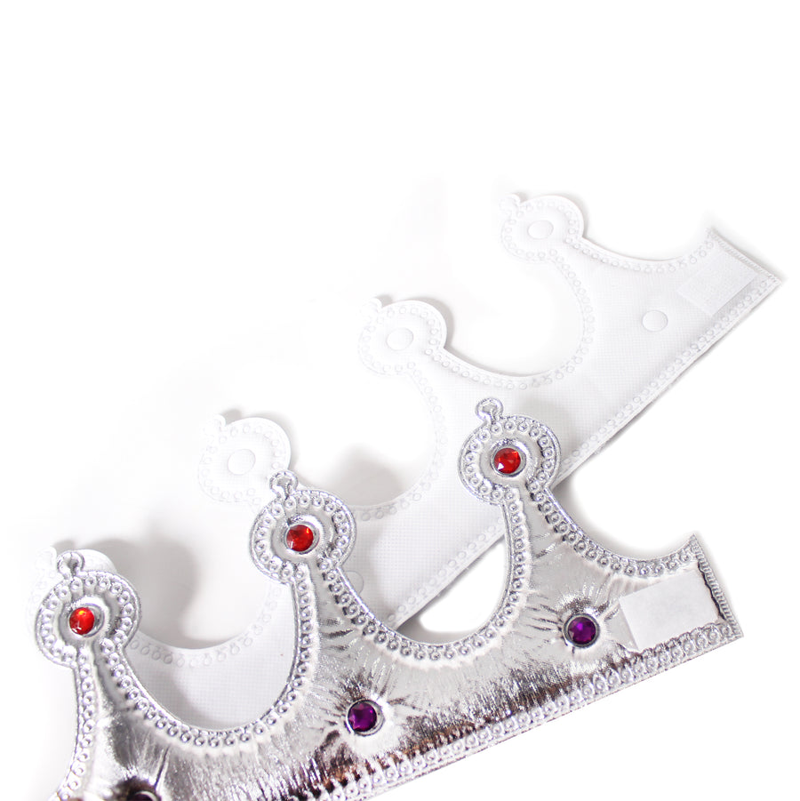Silver Fabric Royal Crown