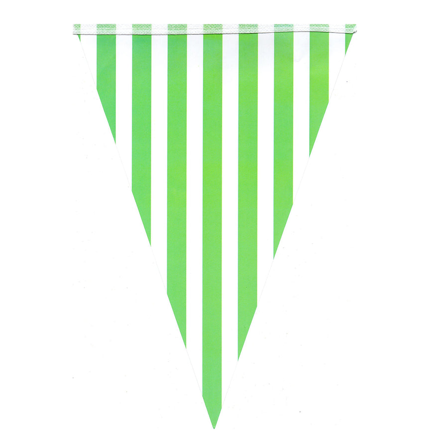 Bunting Flags (Stripe Green)