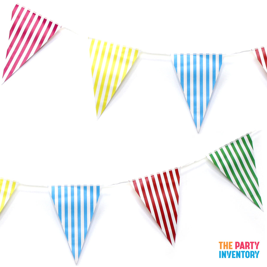 Stripe Bunting Flags (Multicolour)