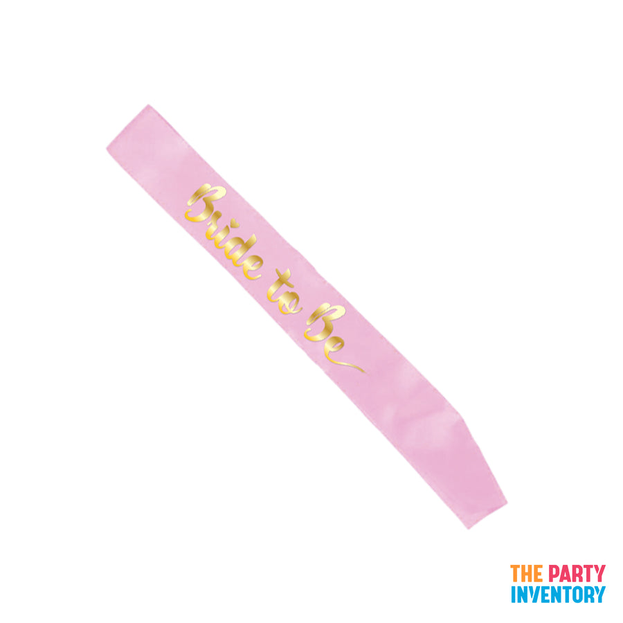 Bride to Be Party Sash