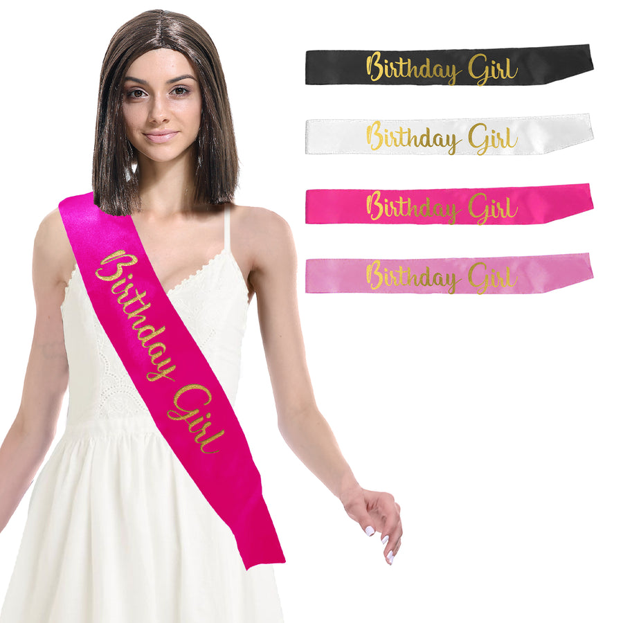 Birthday Girl Party Sash