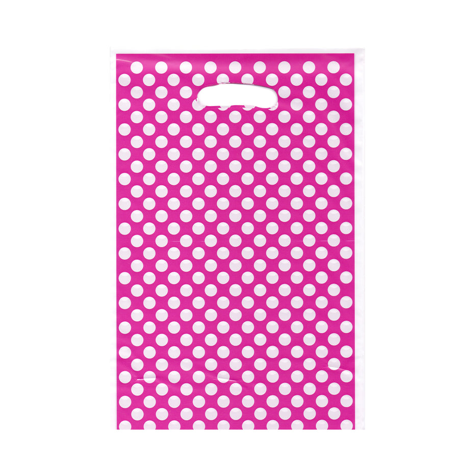 Lolly Bag (Polka Dot Fuchsia)