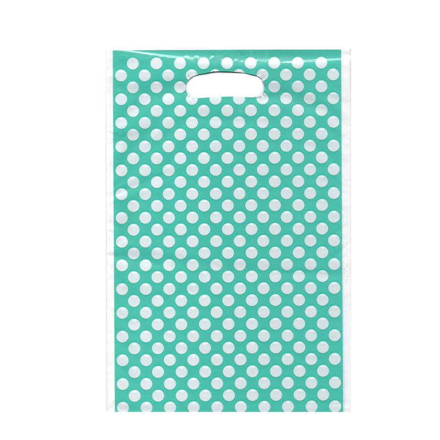 Lolly Bag (Polka Dot Aqua Blue Green)