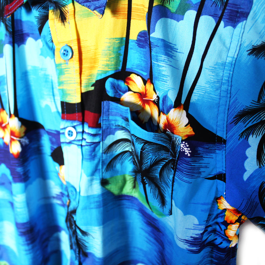 Children's Hawaiian Shirt (Hawaiian Nights Print)