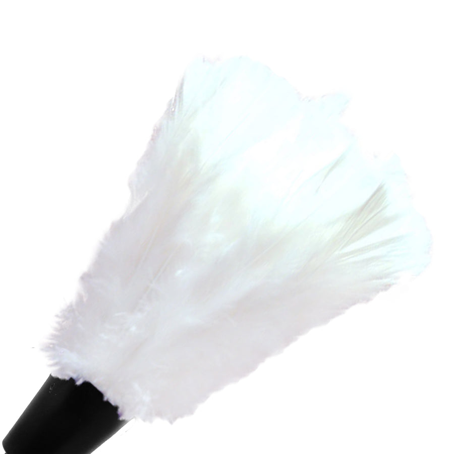 White French Maid Feather Duster