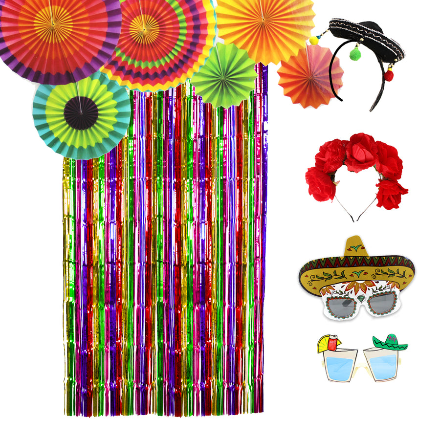 Mexican Photo Wall Party Kit