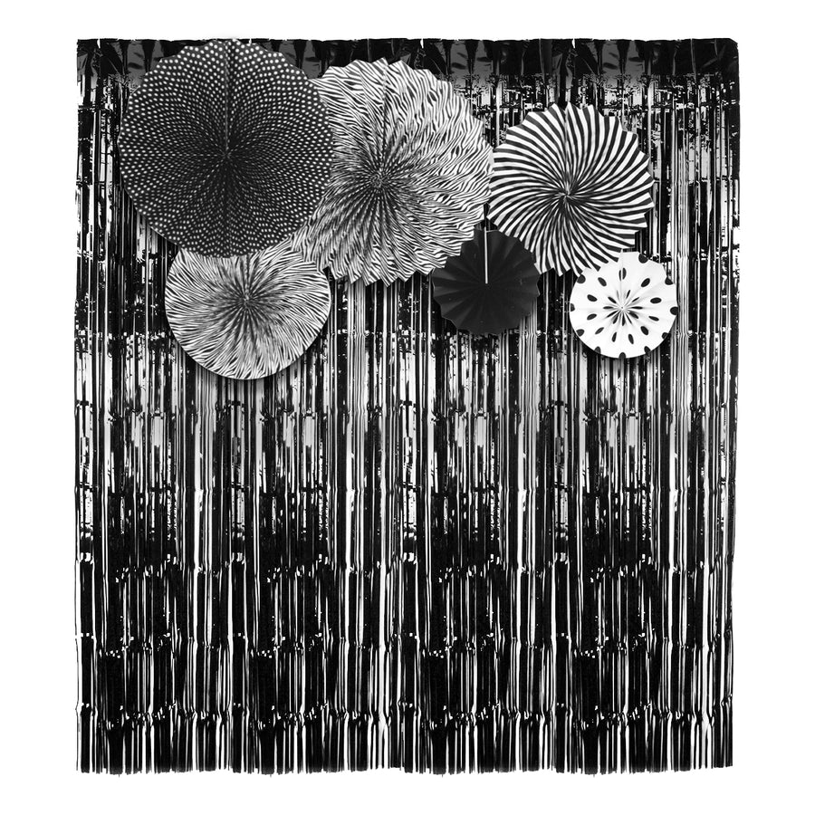 Black Basics Party Decoration Kit