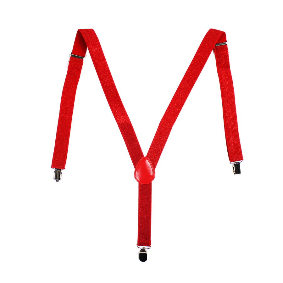 Red Glitter Suspender