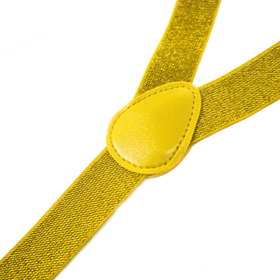 Yellow Glitter Suspender