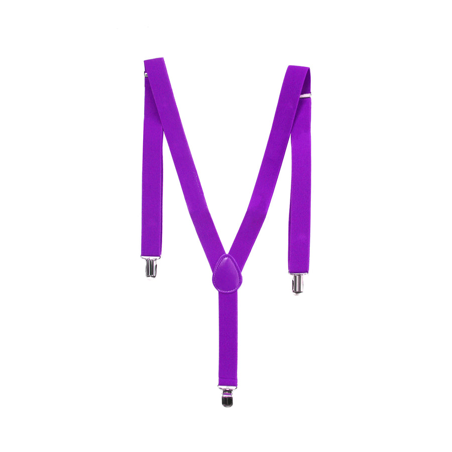 Plain Suspender (Purple)