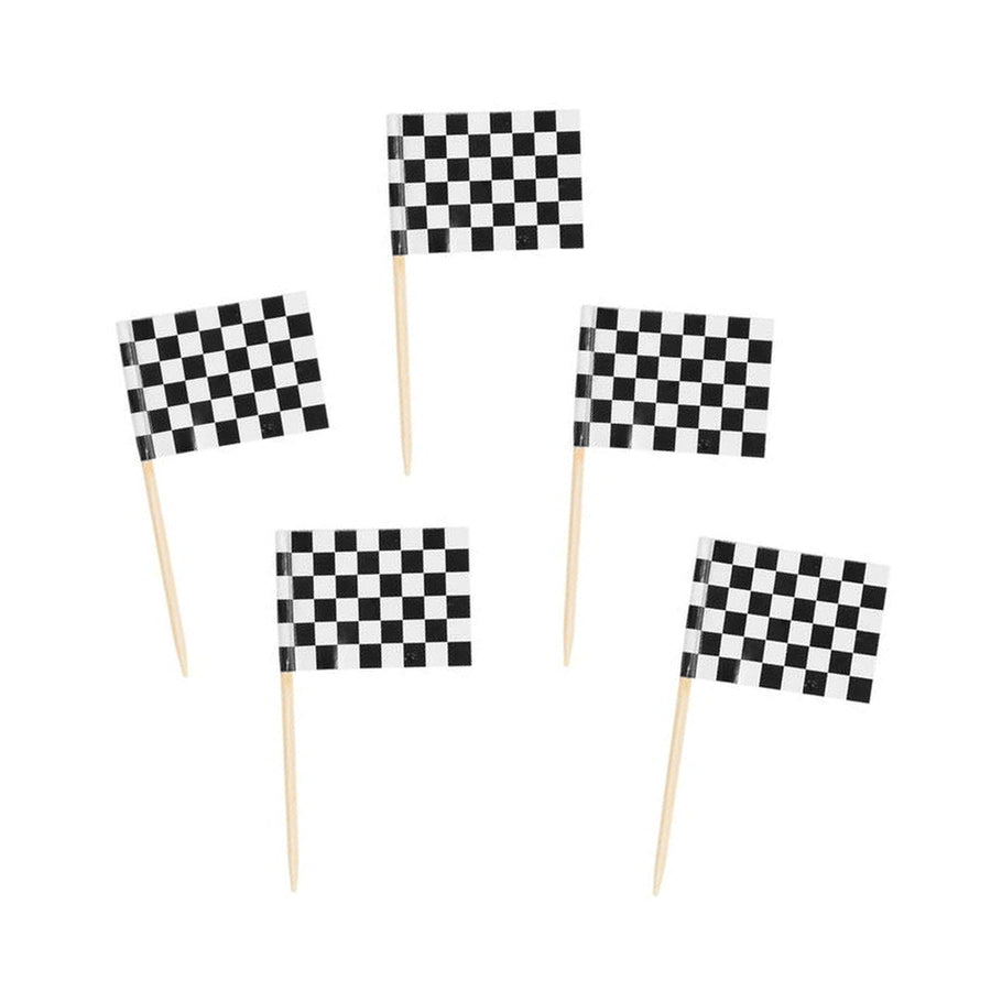 Racing Checkered Flag Toothpicks (50pk)