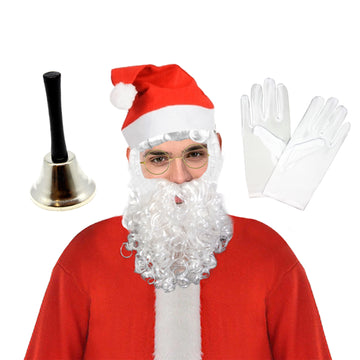 Deluxe Santa Claus Costume Accessory Kit