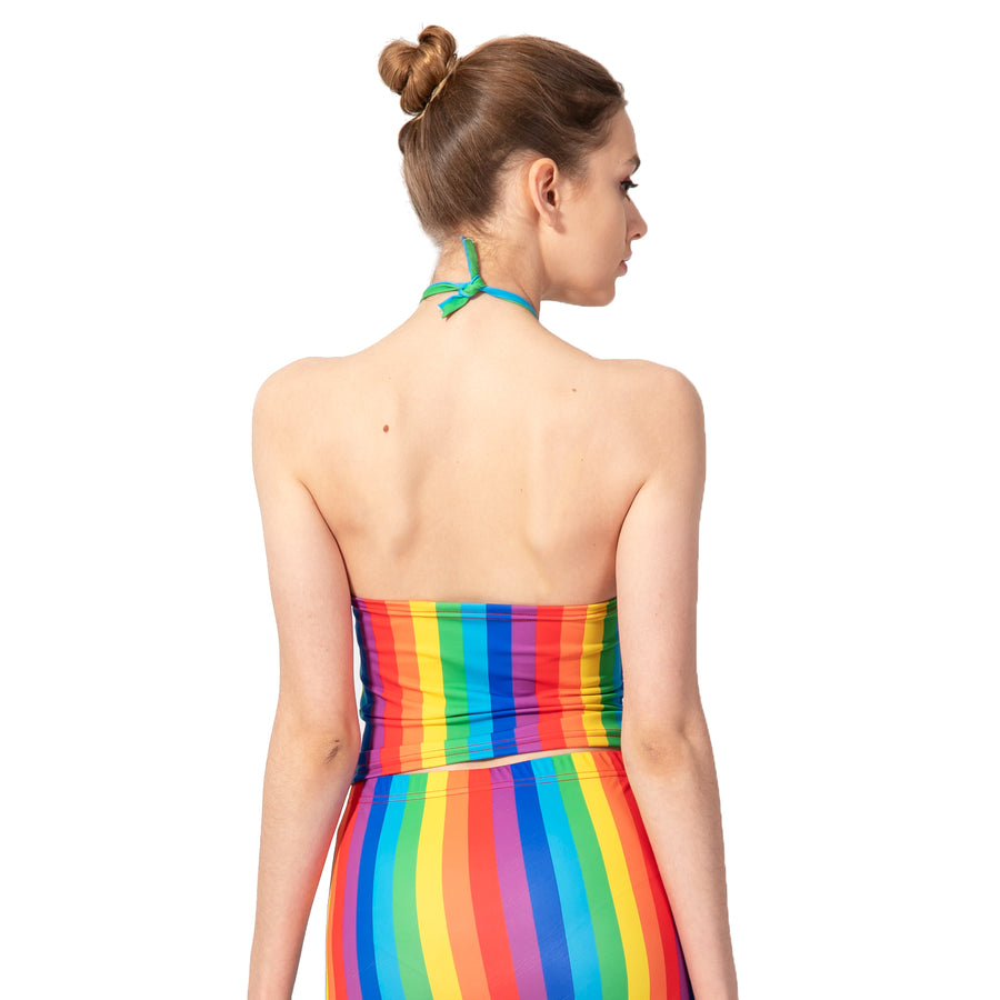 Rainbow Stripe Outfit Costume Kit