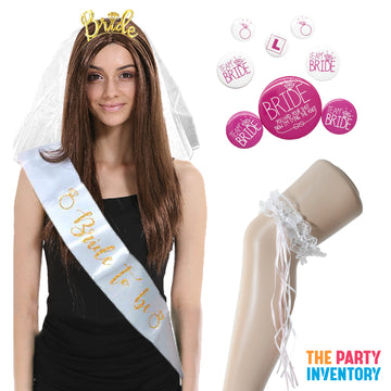 Bride to Be Hens Party Accessory Set