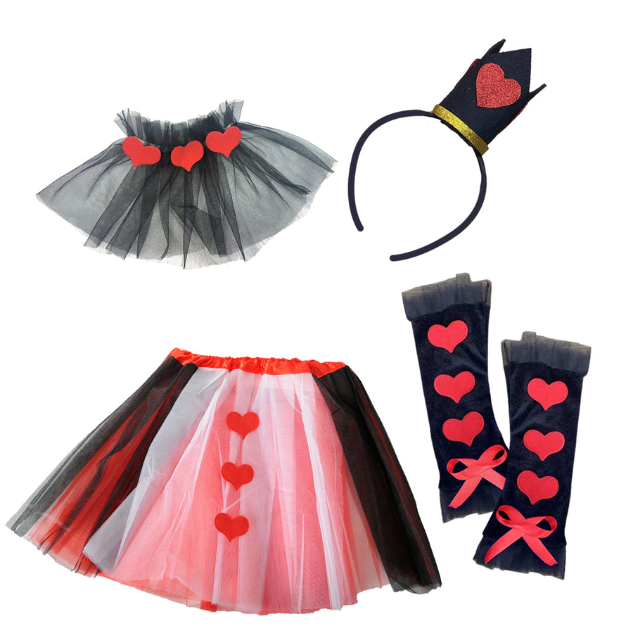 Red Heart Queen Costume Kit (Kids/Adults)