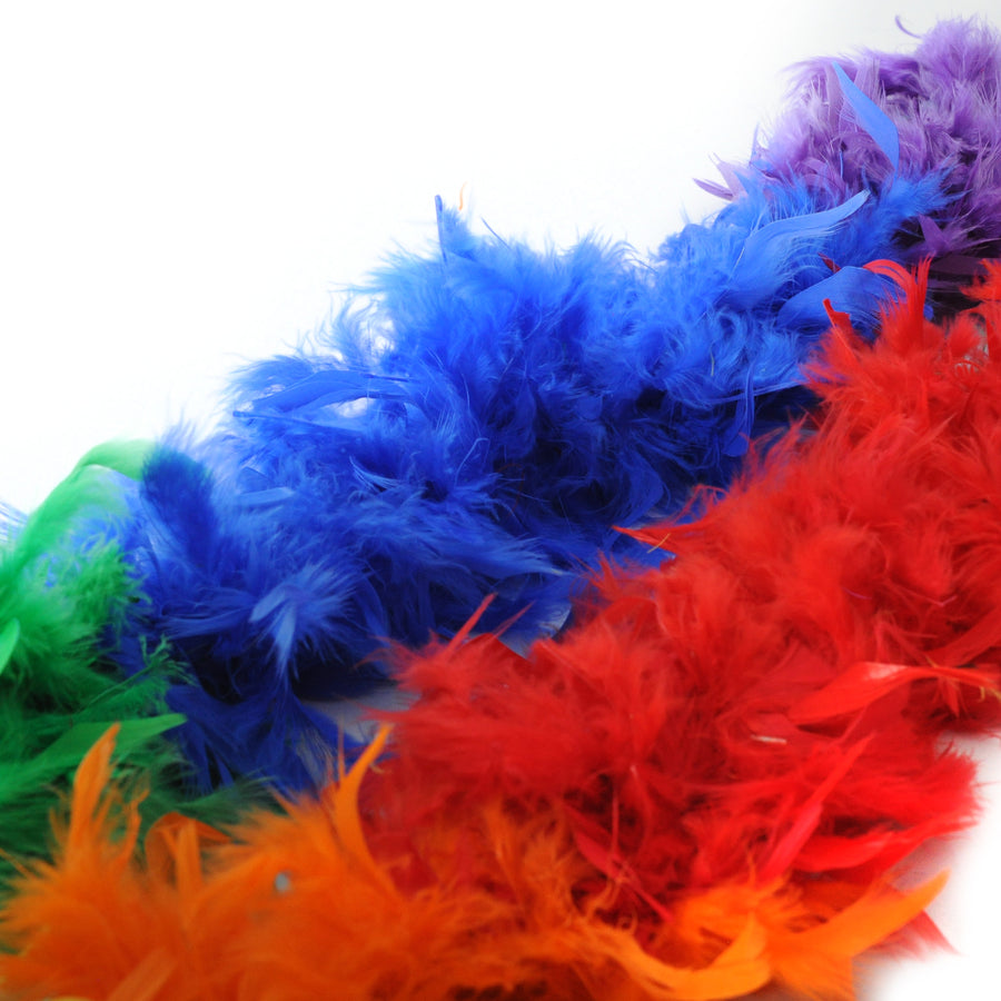 Rainbow Feather Boa