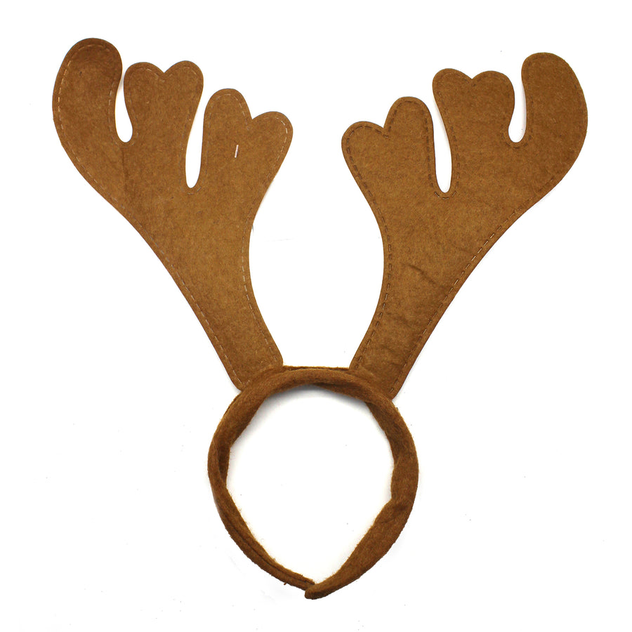 Brown Reindeer Christmas Headband