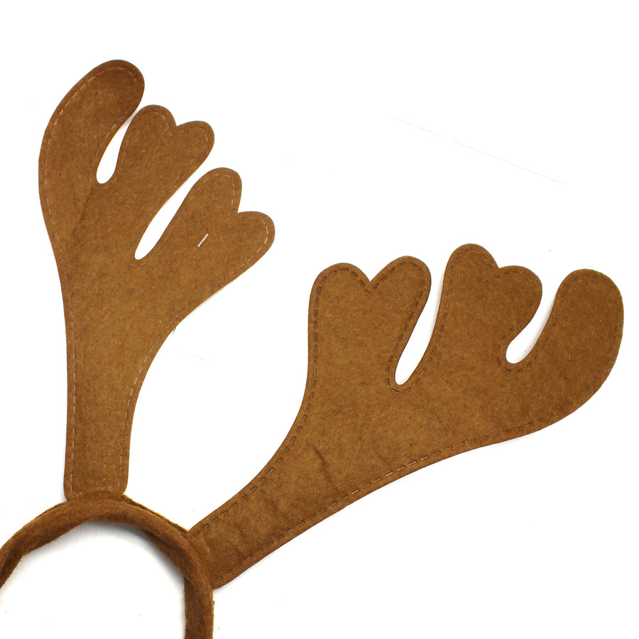 Brown Reindeer Christmas Headband