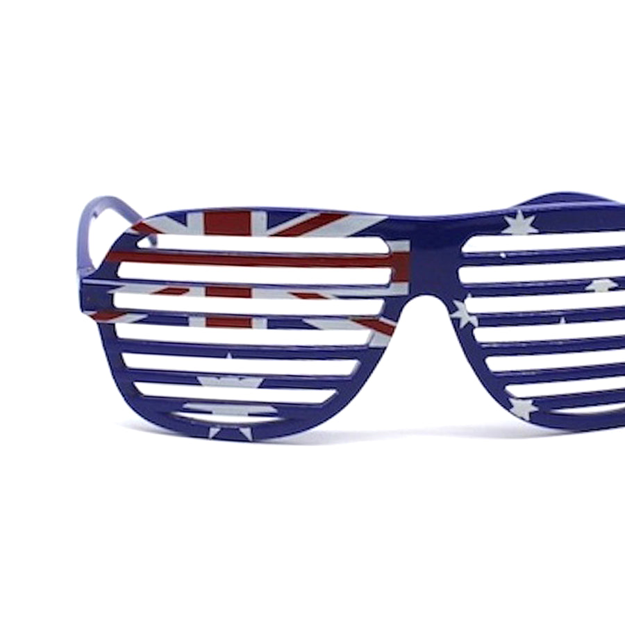 Australian Flag Lined Party Glasses