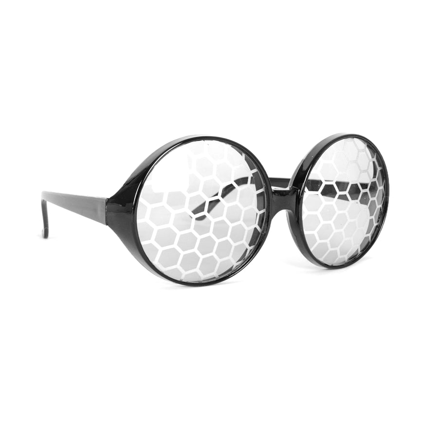 Honeycomb Bug Eyes Party Glasses