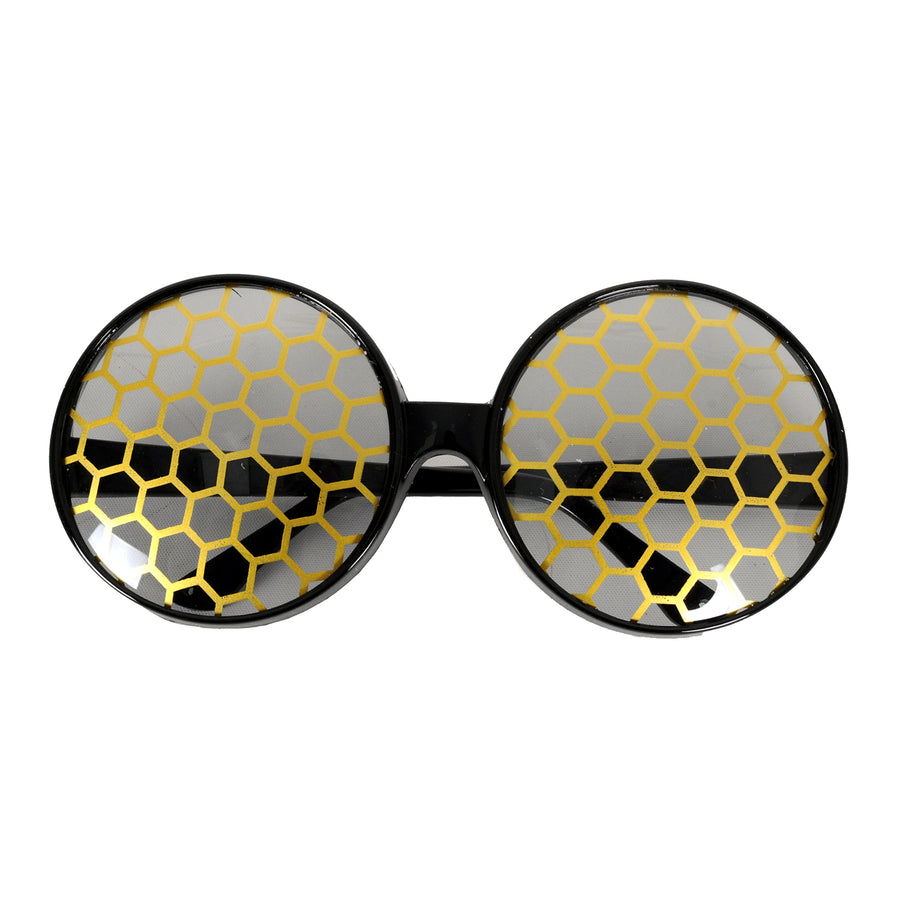 Honeycomb Bug Eyes Party Glasses