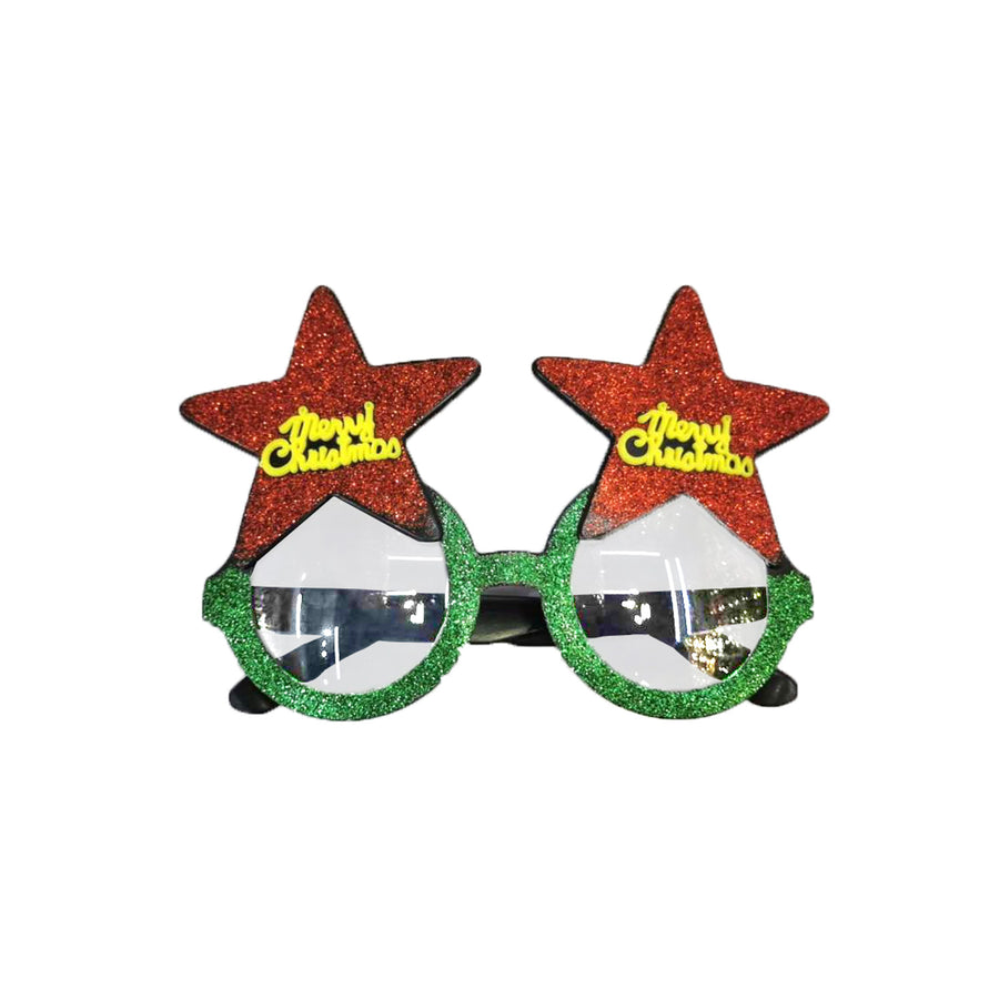 Christmas Glasses Photo Prop Kit (6 pack)