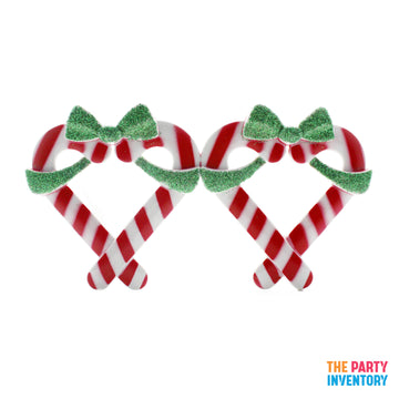 Christmas Candy Cane Party Glasses