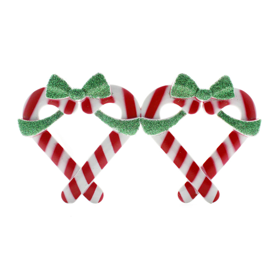 Christmas Candy Cane Party Glasses