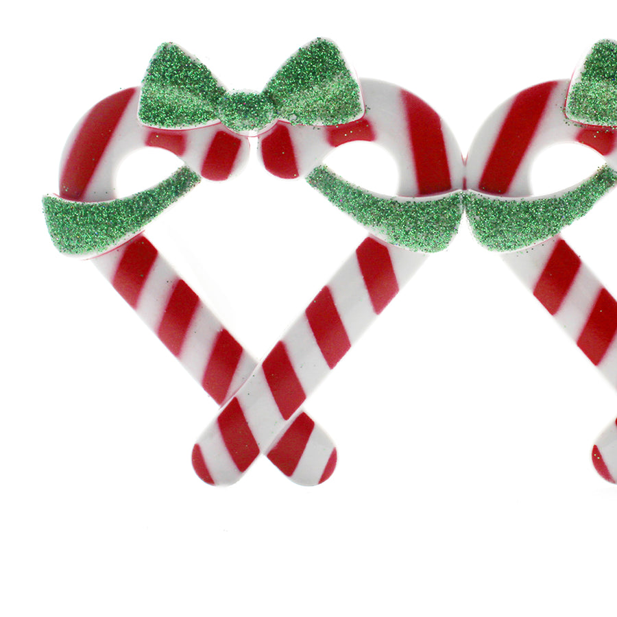 Christmas Candy Cane Party Glasses