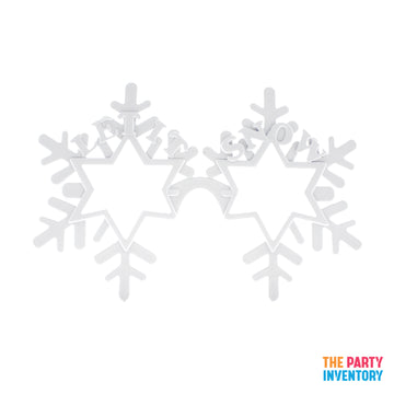 Christmas Let It Snow Party Glasses